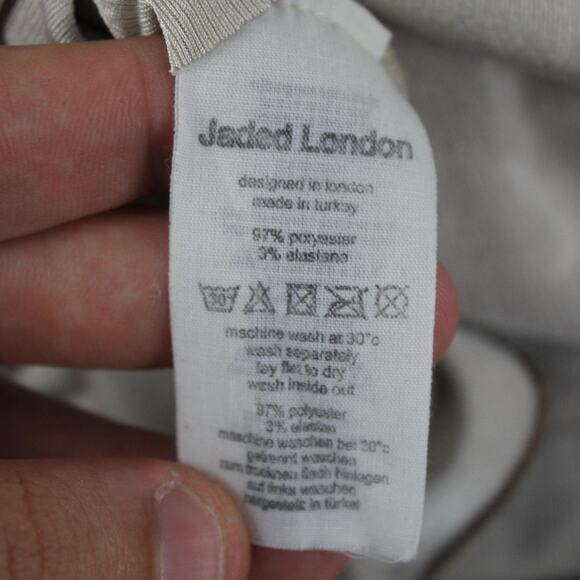 Jaded London Dress Women 0 Leopard Metallic Mirage Mini Going Out Party Cocktail - Picture 11 of 13